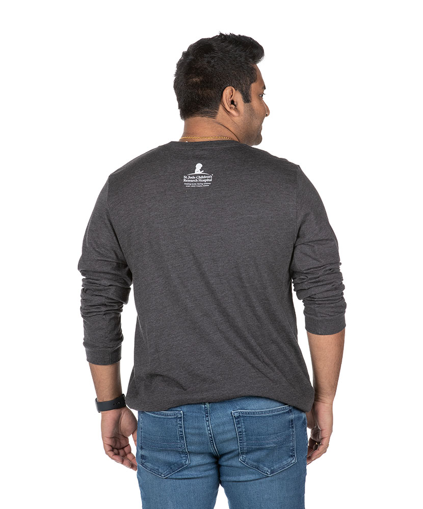 Unisex Color Arch Design Long Sleeve Shirt